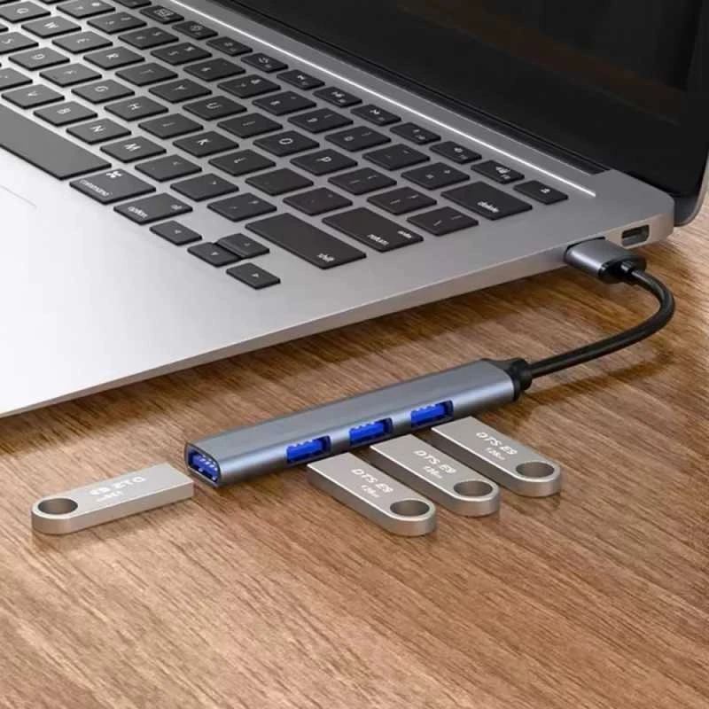 Šakotuvas USB 4 prievadų