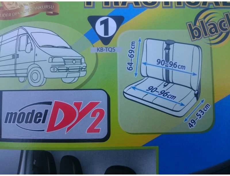 kegel Sėdynių užvalkalai mikroautobusams „Practical“ (dvivietei priekinei sėdynei) Dirbtina oda PVC