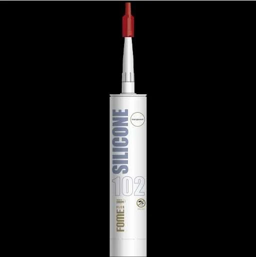 Silikoninis hermetikas skaidrus SANITARY SILICONE 102 310ml.