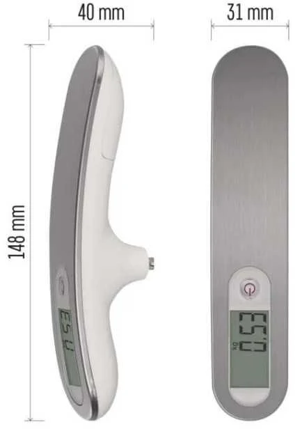 Virtuvinės svarstyklės Emos Svarstyklės rankinės pakabinamos iki 50kg