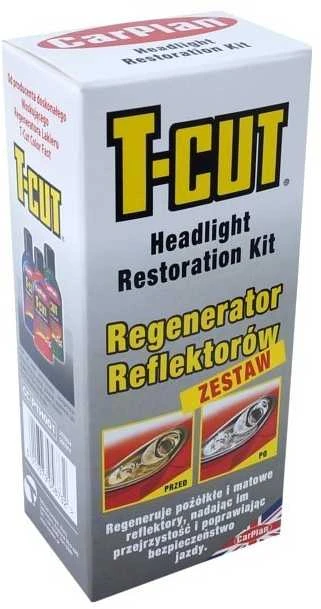 Carplan Žibintų restauravimo rinkinys T-CUT HAEDLIGHT RESTORATION KIT