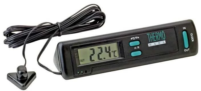 Termometras auto vidaus /lauko