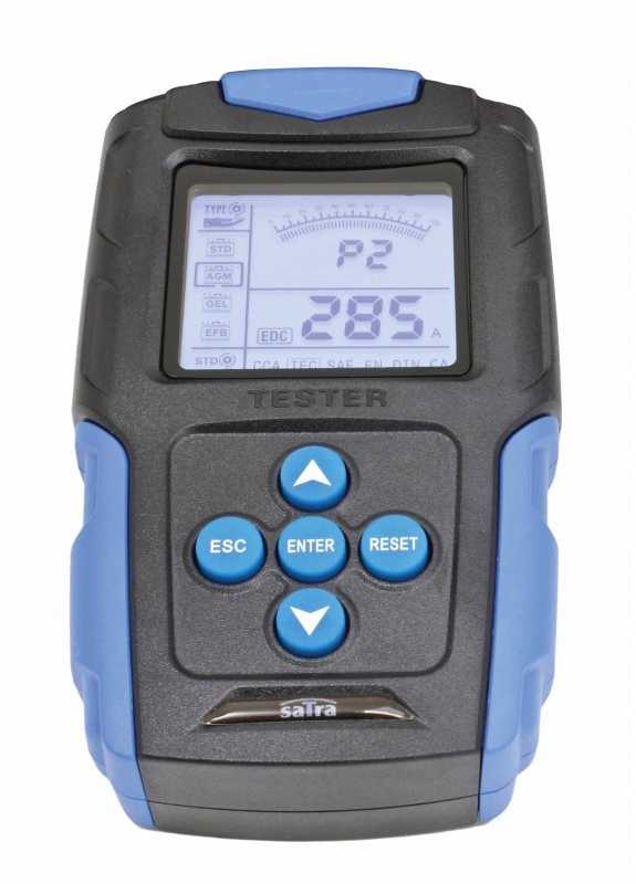 Testeris automobilio akumuliatoriams LCD 12/24V