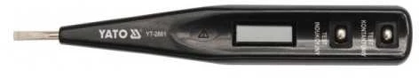 Yato Testeris įtampos skaitmeninis 12-250V LCD
