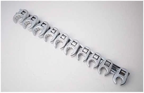 Veržliarakčių rinkinys 3/8'10d.(10-19mm)su išpjova 6br.