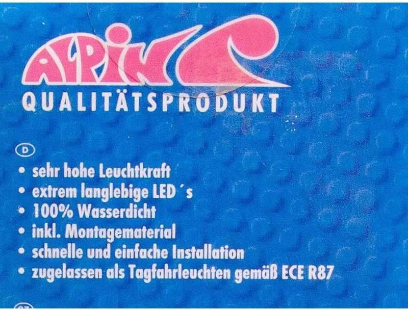 Žibintai LED dienos šv.12V 2vnt.x24LED