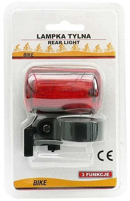 Žibintas dviračio galinis 5LED