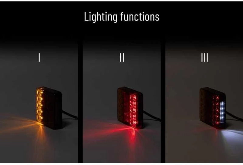 Myk Auto 12V LED Rear Light L1963