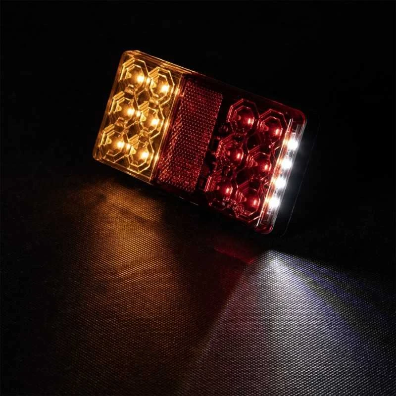 Žibintas LED 16LED galin.pos,stab,gab,nr.12V