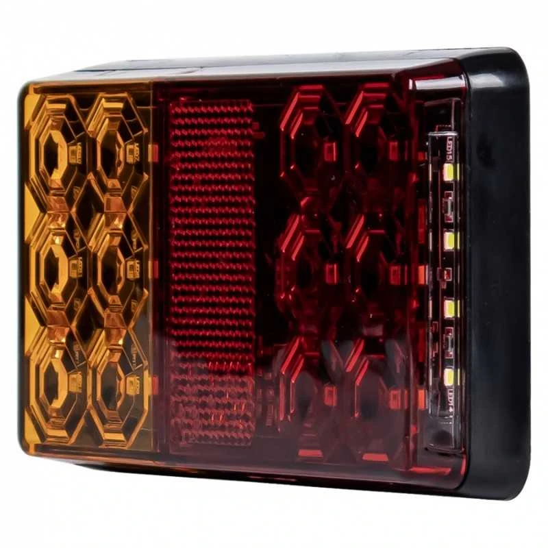 Žibintas LED 16LED galin.pos,stab,gab,nr.12V