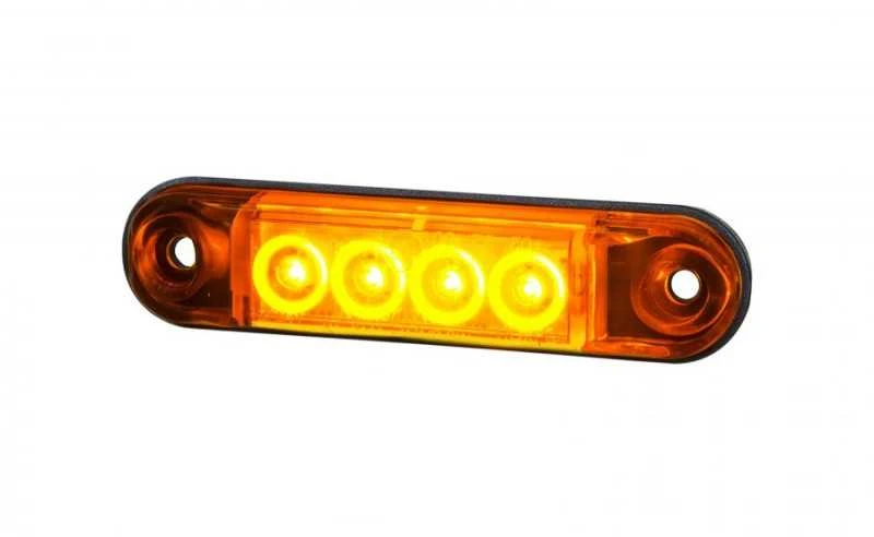 Myk Auto gabaritų žibintas SLIM LD2328 yellow