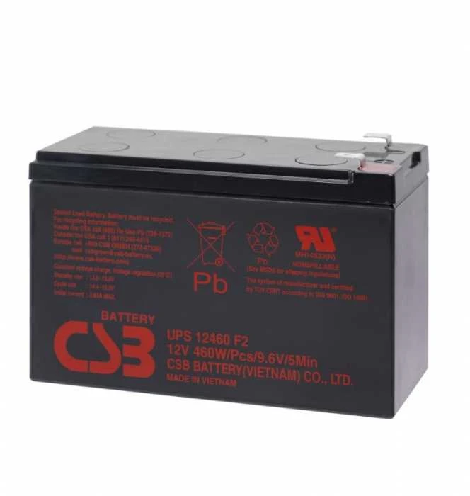 Akumuliatorius CSB (7.2Ah, 12V, F1)