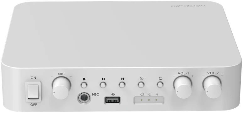 Namų kino sistema Analoginis stiprintuvas Hikvision DS-QAE0A60G1-VB (60W, Bluetooth, USB)