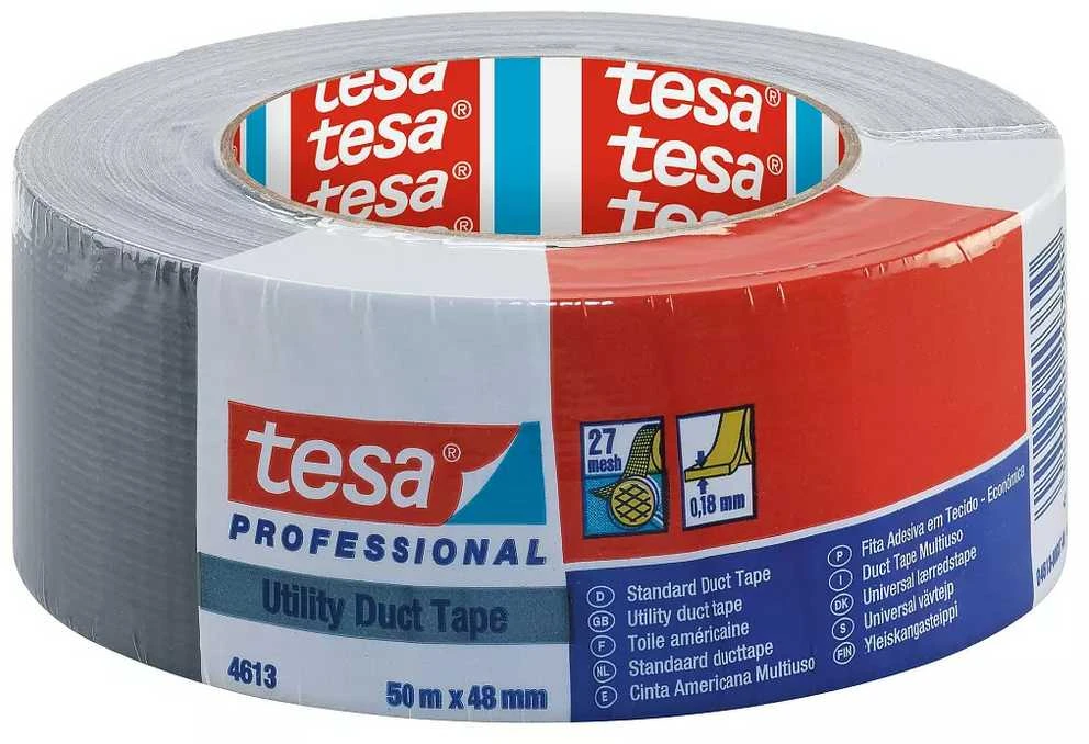 TESA Sidabrinis REPAIR TAPE 50m x 50mm | Tesa