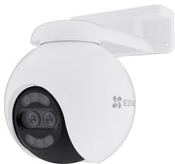 Ezviz Wi-Fi kamera H80x, dviejų objektyvų 8MP + 2MP, spalvotas naktinis matymas, MicroSD iki 512GB