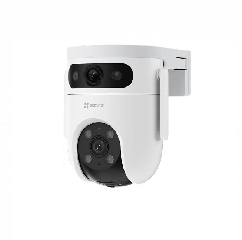 4G + WIFI lauko valdoma ir kryptinė kamera EZVIZ CS-H9C (5 MP + 5 MP), dviejų objektyvų, 4G + WIFI)