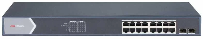 Šakotuvas SWITCH POE DS-3E0518P-E/M 16 PRIEVADŲ SFP Hikvision