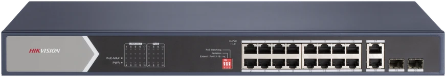 Šakotuvas SWITCH POE DS-3E0520HP-E 16 PRIEVADŲ SFP Hikvision
