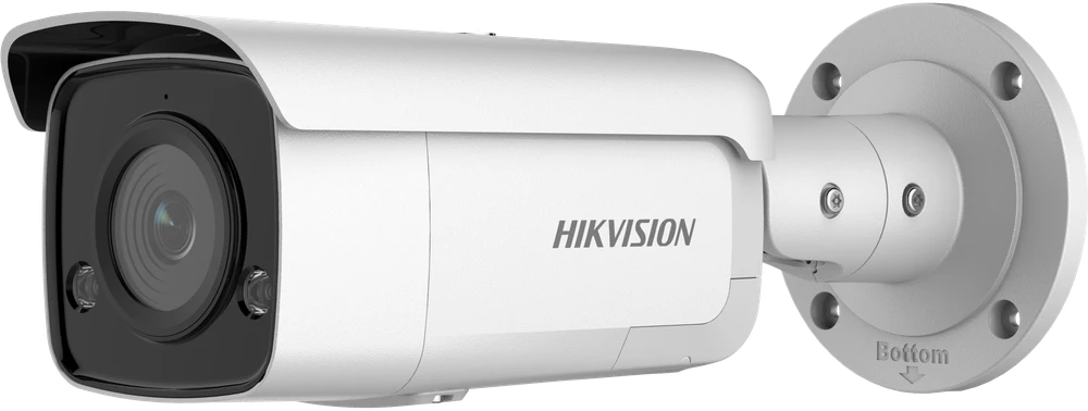 Hikvision | IP kamera maitinama DARKFIGHTER | DS-2CD2T46G2-ISU/SL F2.8 | Kulka | 4 MP | 2,8 mm | Maitinimas per Ethernet (PoE) | IP67 | H.265+ | Micro SD/SDHC/SDXC, maks. 256 GB | Baltas
