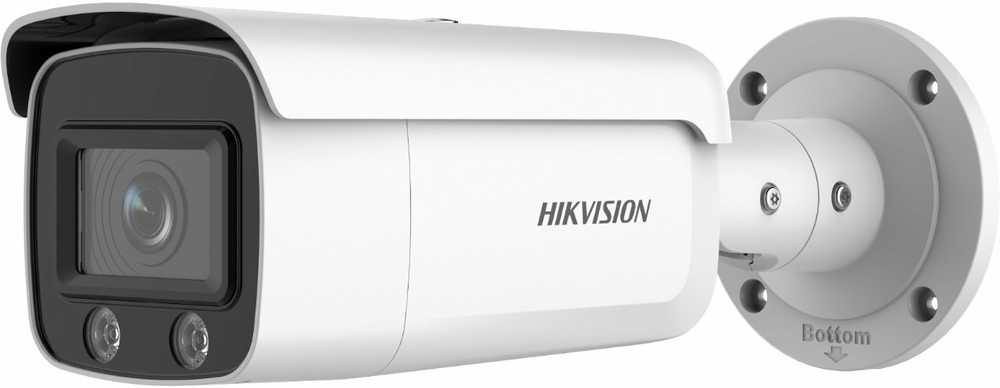 „Hikvision“ kulkos formos DS-2CD2T47G2-LSU/SL F2.8 (balta, 4 MP, 60 m. LED, „ColorVu“)