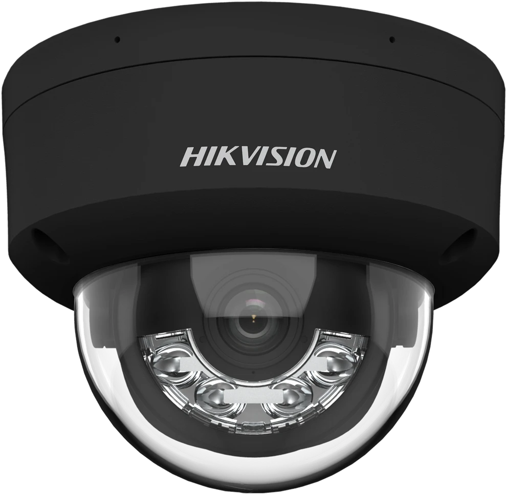 IP kamera Hikvision dome DS-2CD1143G2-LIU F2.8 (juoda, 4 MP, 30 m. IR)