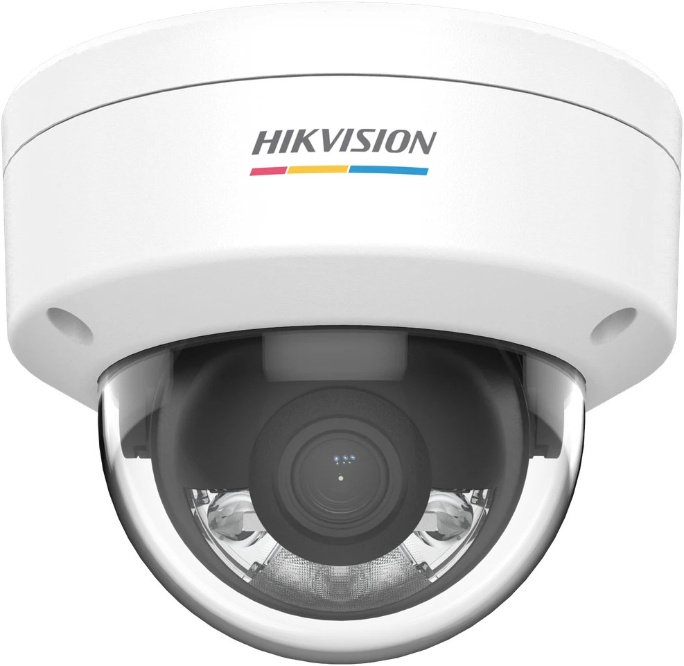 Hikvision dome DS-2CD1147G2-LUF F2.8 (balta, 4 MP, 30 m. LED, ColorVu)
