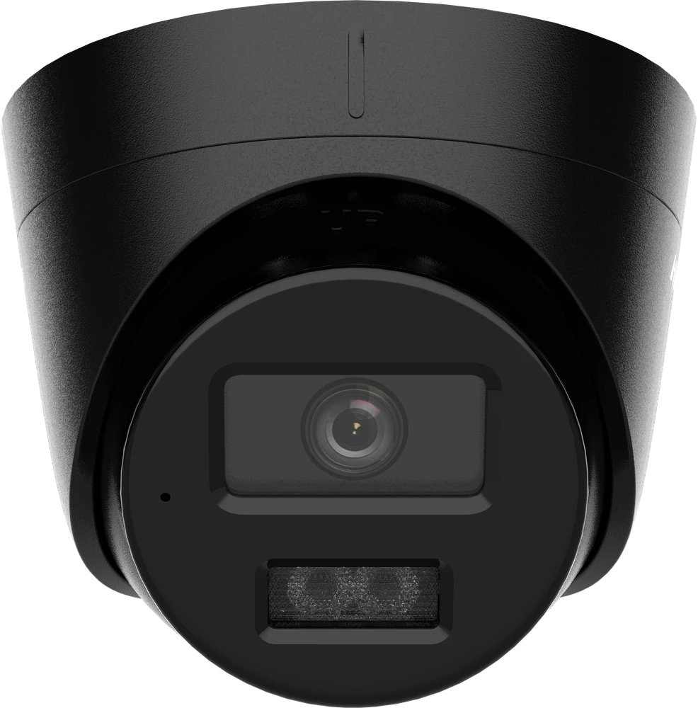 Hikvision dome DS-2CD1343G2-LIU F2.8 (Juoda, 4 MP, 30 m. IR + LED)