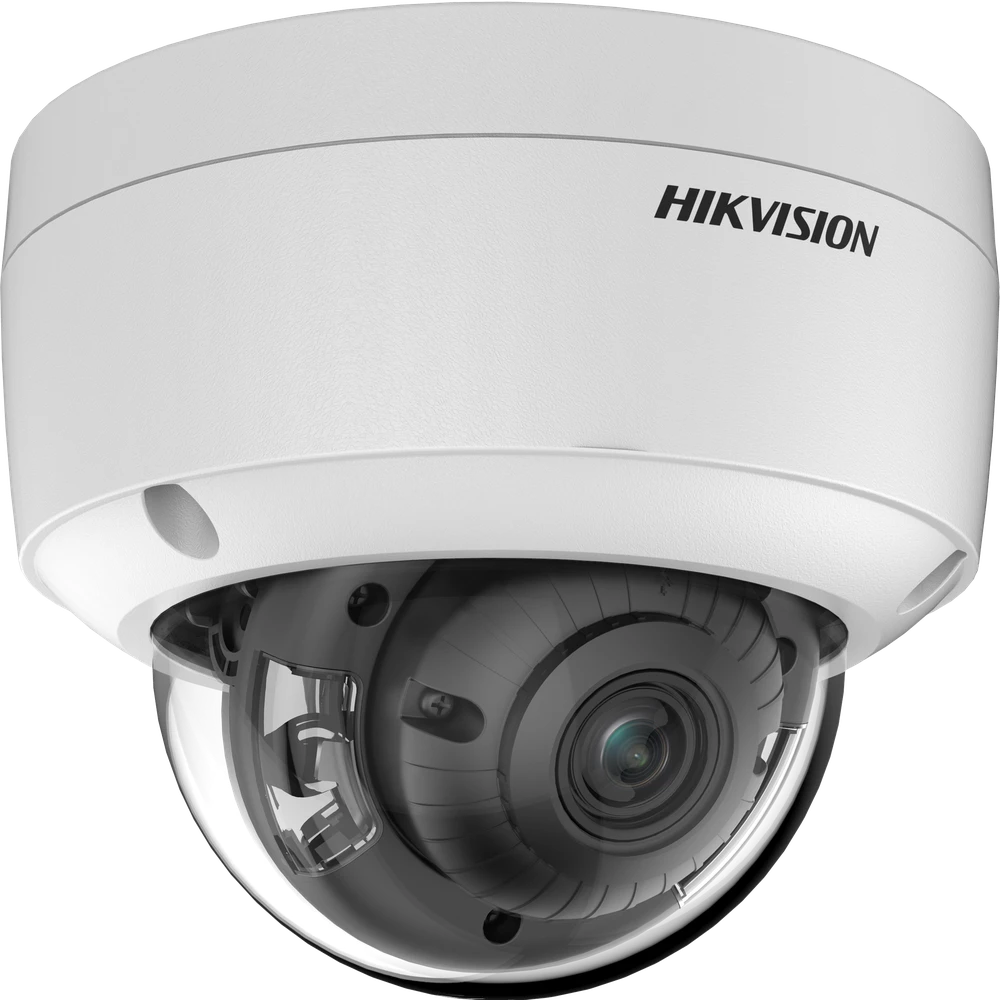 Hikvision dome DS-2CD2147G2-LSU F2.8 (balta, 4 MP, 30 m. LED, ColorVu)