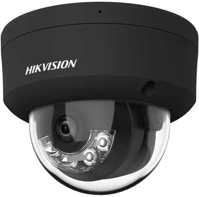 „Hikvision“ kupolinė kamera DS-2CD2147G2H-LISUeF F2.8 (juoda, 4 MP, 30 m. IR; 30 LED, hibridinis apšvietimas)