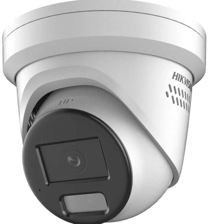 Hikvision kupolas DS-2CD2387G2H-LISU/SL F2.8 (balta, 8 MP, 30 m. IR; 30 m. LED, hibridinė šviesa)