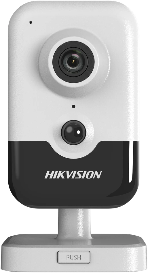 Hikvision fiksuotas kubas DS-2CD2446G2-I F2.8 (balta, 4 MP, 10 m. IR, AcuSense)