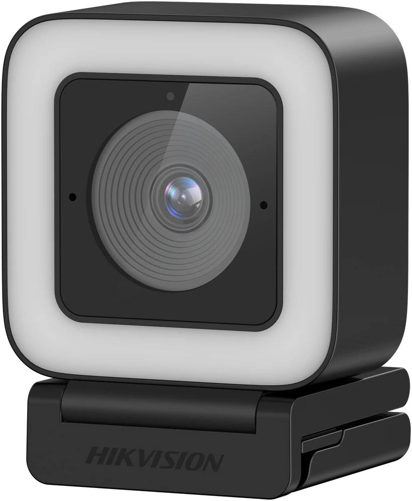 Hikvision iDS-UL4P AI-Piedzimta 2K QHD 4MP USB-C Webkamera ar Automātisko Fokusēšanu un Mikrofonu Balta