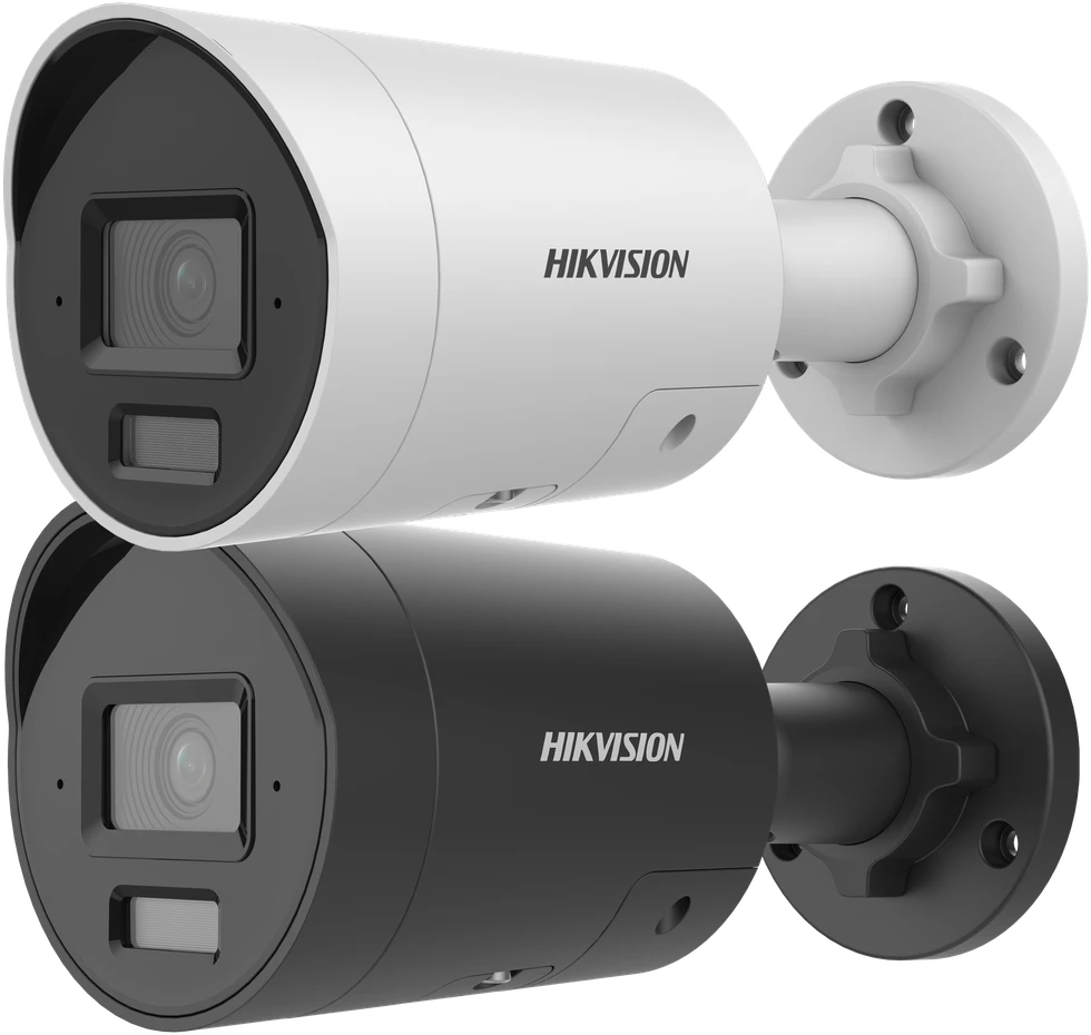 IP kamera Hikvision bullet DS-2CD2086G2H-I2U/SL F4 (balta, 40 m. IR, 8 MP, AcuSense, DarkFighter)