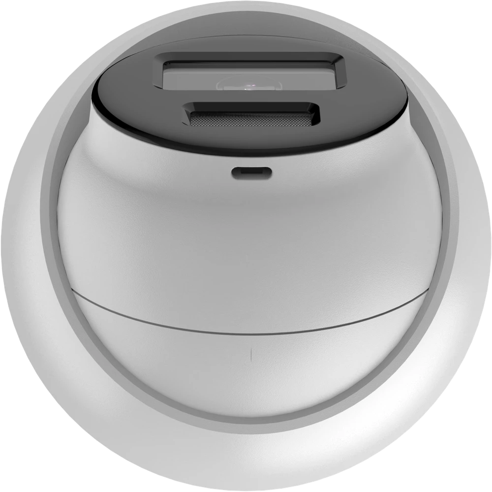 IP kamera Hikvision kupolas DS-2CD1327G0-L(C) F2.8 (balta, 2 MP, 30 m LED, ColorVu Lite)