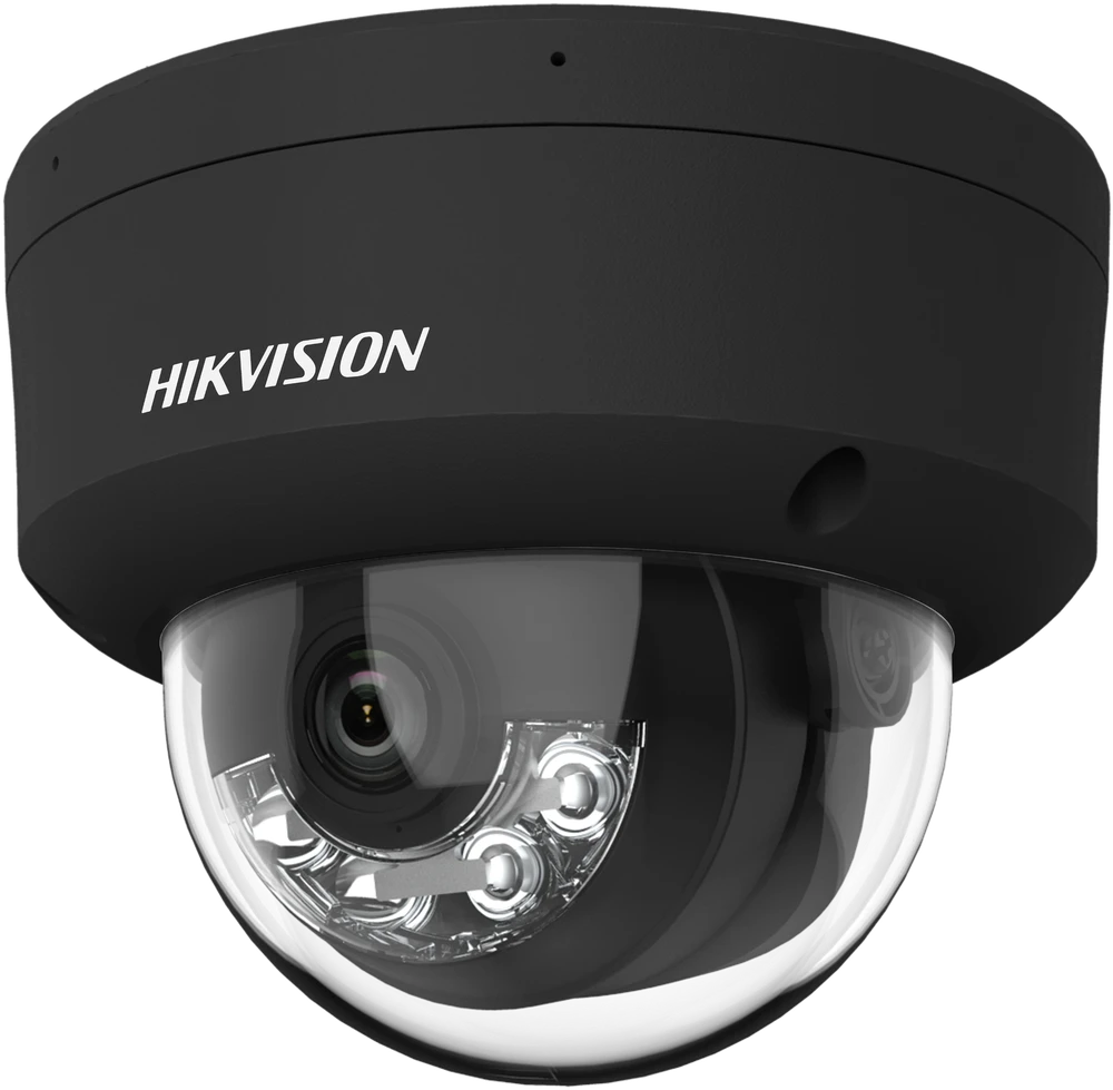 „Hikvision“ kupolinė kamera DS-2CD2147G2H-LISUeF F2.8 (juoda, 4 MP, 30 m. IR; 30 LED, hibridinis apšvietimas)