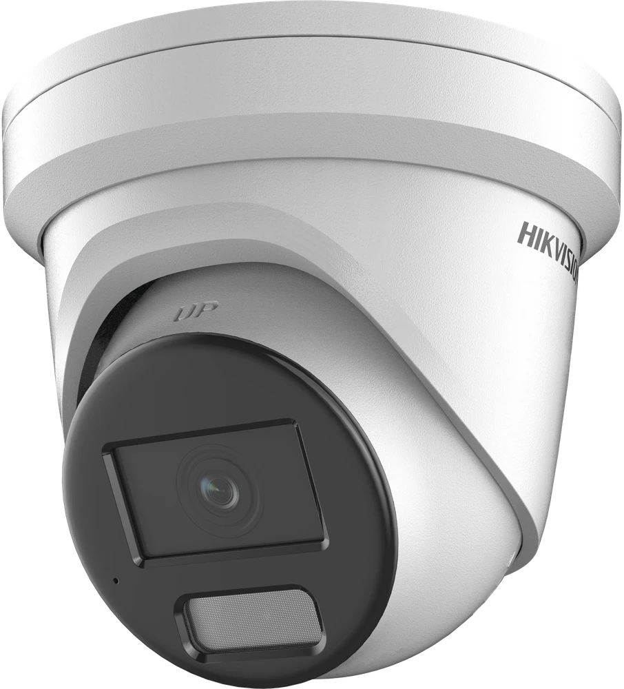 „Hikvision“ kupolinė kamera DS-2CD2387G2H-LIUeF F4 (balta, 8 MP, 30 m IR; 30 LED, hibridinis apšvietimas)