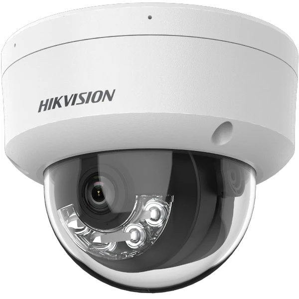 IP kamera Hikvision dome DS-2CD1143G2-LIU F4 (balta, 4 MP, 30 m. IR)
