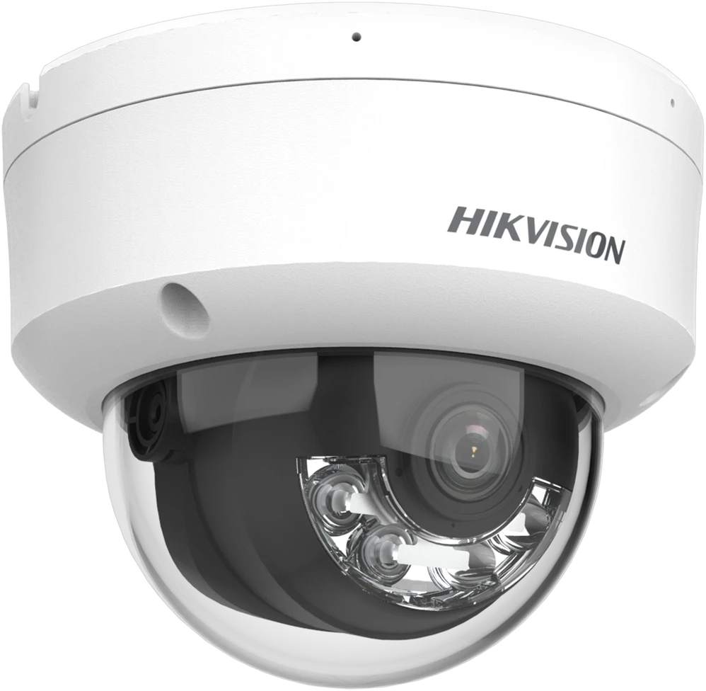 IP kamera Hikvision dome DS-2CD1143G2-LIU F4 (balta, 4 MP, 30 m. IR)