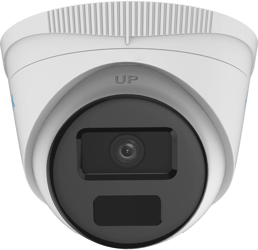 Hikvision „HiLook“ kupolinė kamera IPC-T241H-C F2.8 (4 MP, 104°, IR 20 m, H.265+, IP67, PoE)