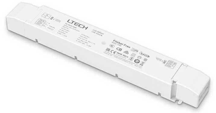 100W LED maitinimo šaltinis LTECH, 4.17A, 24V, DALI DT8, PUSH-DIM, PWM tipo išėjimas, SELV