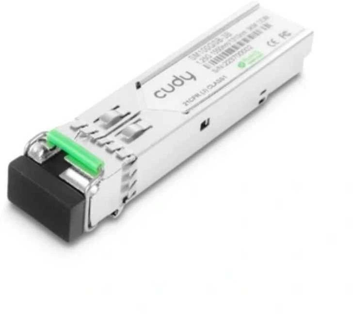Šakotuvas CUDY SM100GSB-3AB SFP įdėklas/modulis (pilnas komplektas)