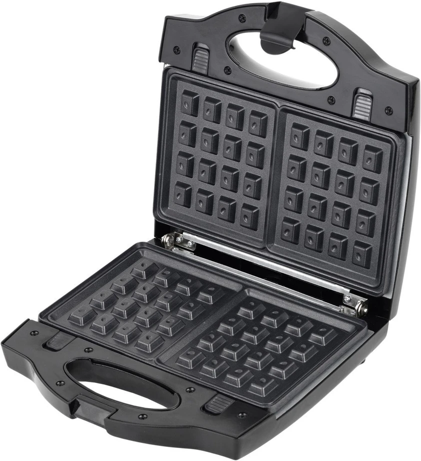 Vaflinė 3-in-1 sumuštinių keptuvė Hausberg HB-3514IN, 700-800W