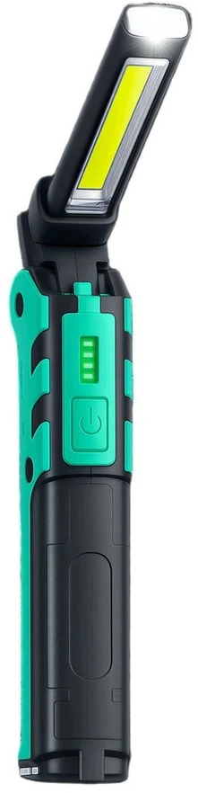 Akumuliatorinė darbo lempa EMAVO EV-Z01, LED ir COB, 400 lm, magnetas ir kablys