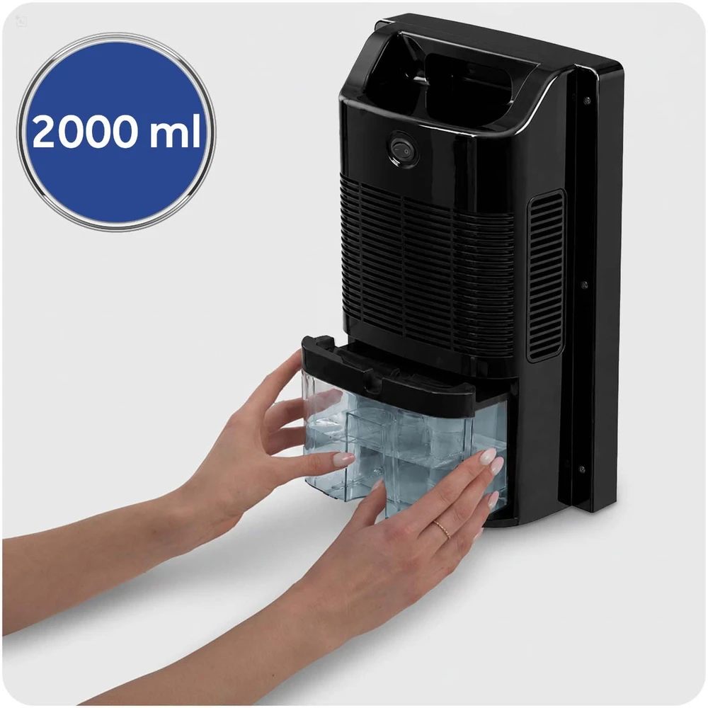Automatinis oro sausintuvas Berdsen BD-861 700 ml/parą su higrostatu ir pulteliu, juodas