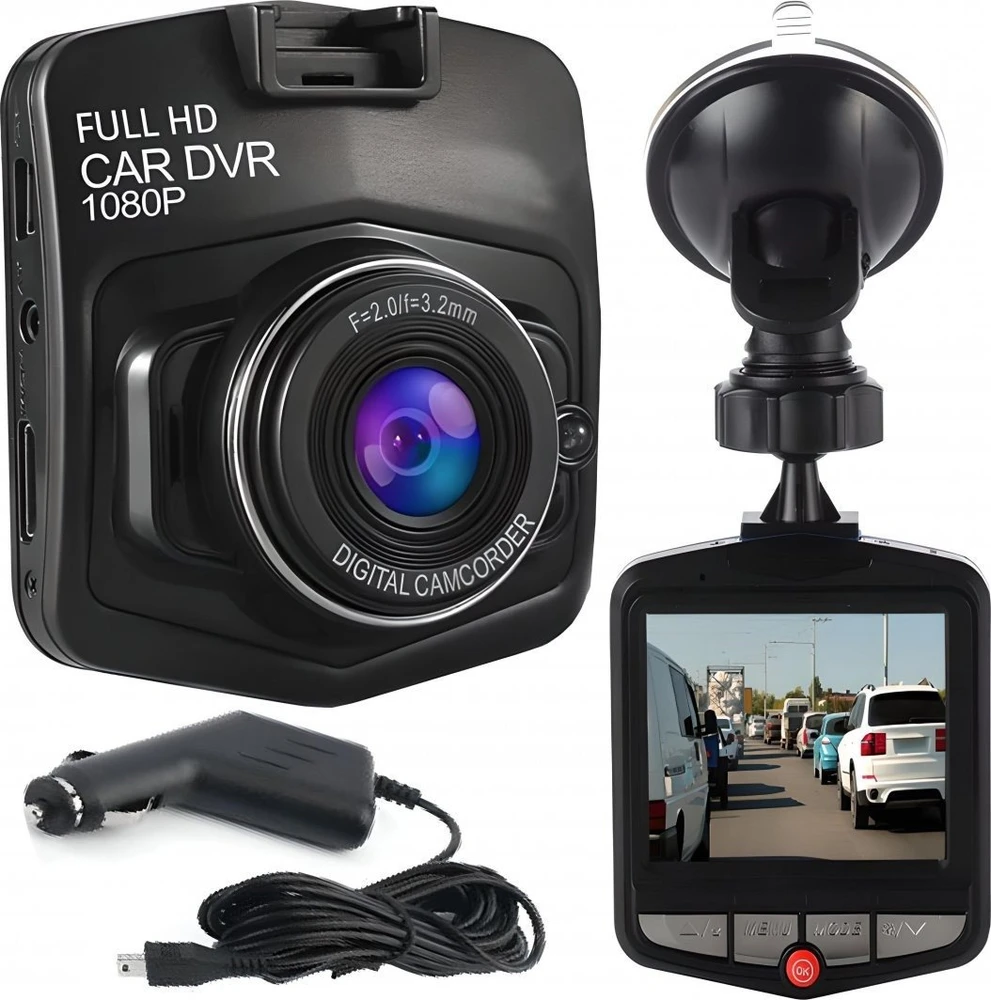 Retoo Wideorejestrator Automobilio vaizdo įrašymo įrenginys, „Full HD“ galinio vaizdo kamera, priekinis ir galinis vaizdo įrašymo įrenginys - m067