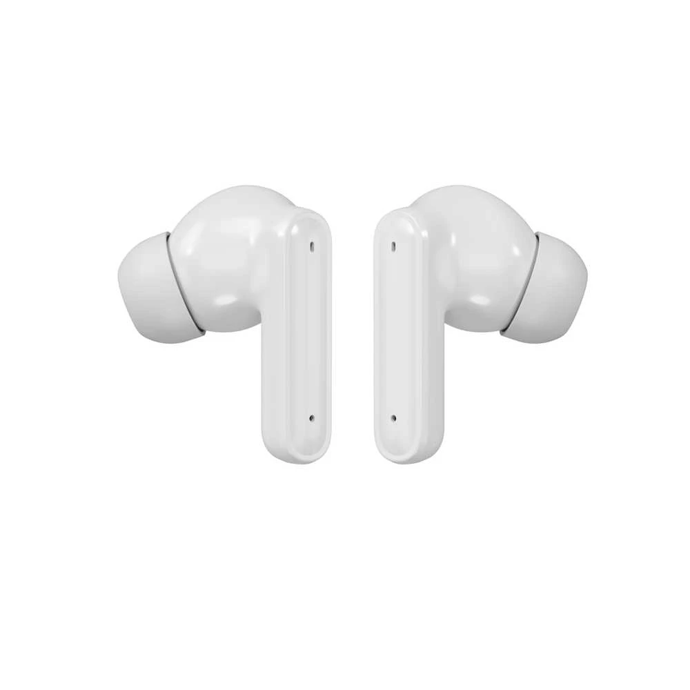 Belaidės TWS ausinės FIT2 FITH895 Bluetooth 5.4 su įkrovimo dėklu, balta