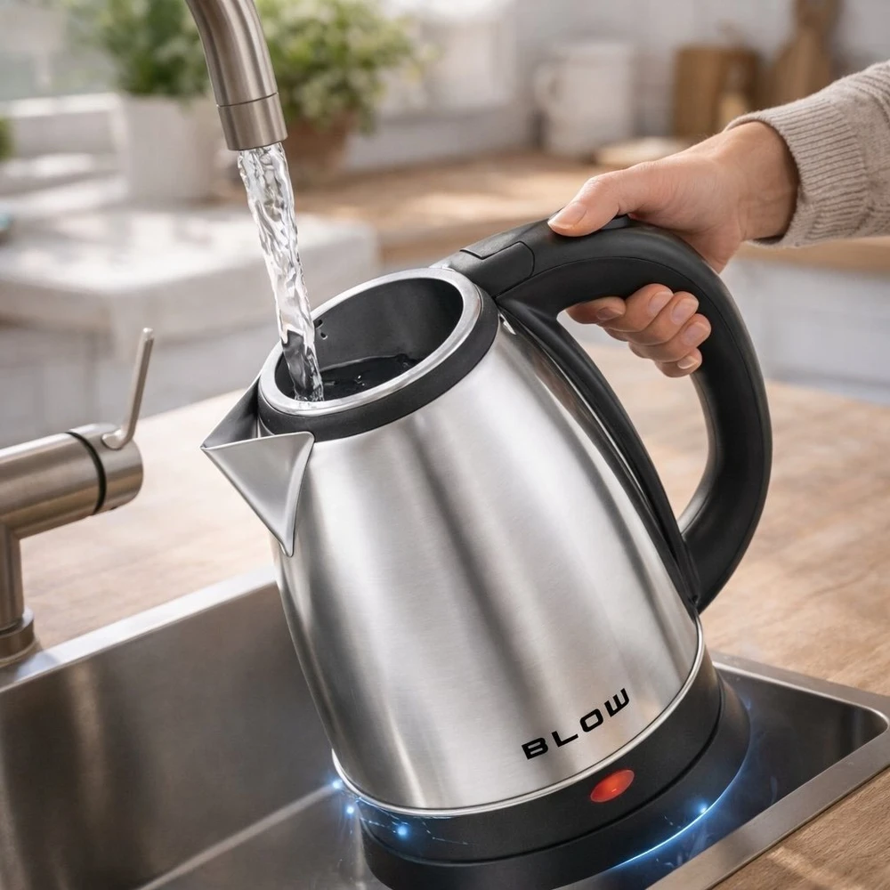 Sidabrinis virdulys 2000W BK-18SS BLOW
