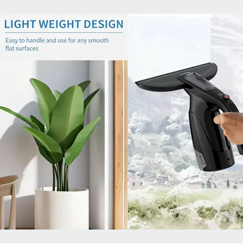 Belaidis langų valytuvas FIT2 SmartHome 3-viename 200 ml 28 cm su USB-C