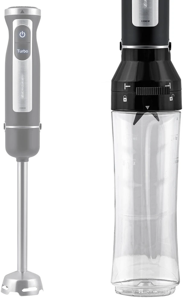 Maišytuvo buteliuko indas 600 ml + aušinimo įdėklas BD-755 Berdsen