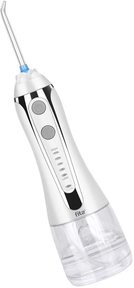 Burnos irigatorius FIT2 HF2 Extra Care su 5 režimais, 6 antgaliais, 300 ml